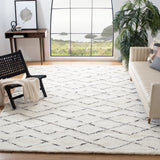 SAFAVIEH Handmade Casablanca Shag Dorette Tribal Wool Rug