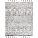 SAFAVIEH Handmade Casablanca Shag Hanita Tribal Wool Rug