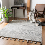 SAFAVIEH Handmade Casablanca Shag Hanita Tribal Wool Rug