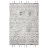 SAFAVIEH Handmade Casablanca Shag Hanita Tribal Wool Rug