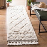 SAFAVIEH Handmade Casablanca Shag Inocencia Tribal Wool Rug