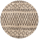 SAFAVIEH Handmade Casablanca Shag Intisar Tribal Wool 1.25-inch Thick