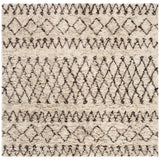 SAFAVIEH Handmade Casablanca Shag Intisar Tribal Wool 1.25-inch Thick