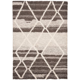 SAFAVIEH Handmade Casablanca Shag Jale Tribal Wool Rug