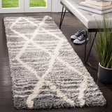 SAFAVIEH Handmade Casablanca Shag Jale Tribal Wool Rug