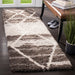 SAFAVIEH Handmade Casablanca Shag Jale Tribal Wool Rug