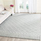 SAFAVIEH Handmade Casablanca Shag Ornella Tribal Wool Rug