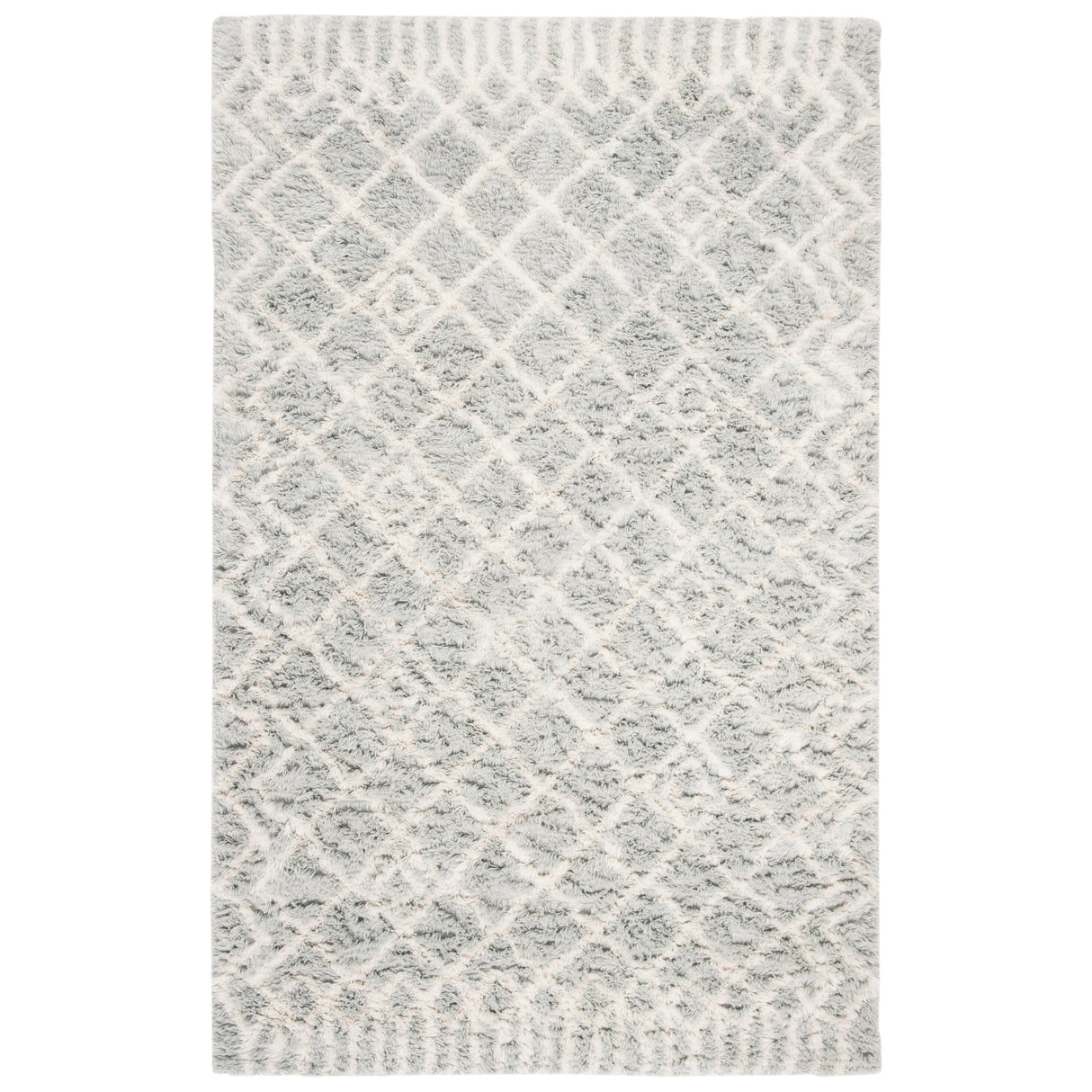 SAFAVIEH Handmade Casablanca Shag Ornella Tribal Wool Rug