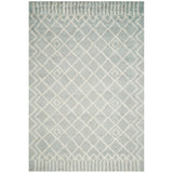 SAFAVIEH Handmade Casablanca Shag Ornella Tribal Wool Rug