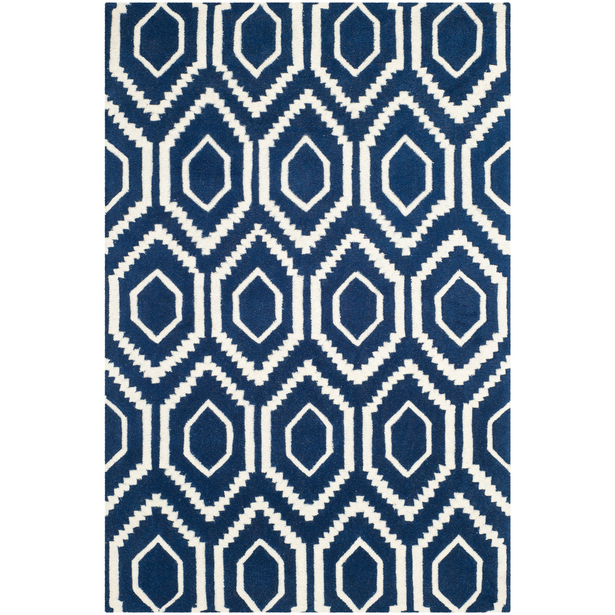 SAFAVIEH Handmade Chatham Altrud Moroccan Modern Wool Rug