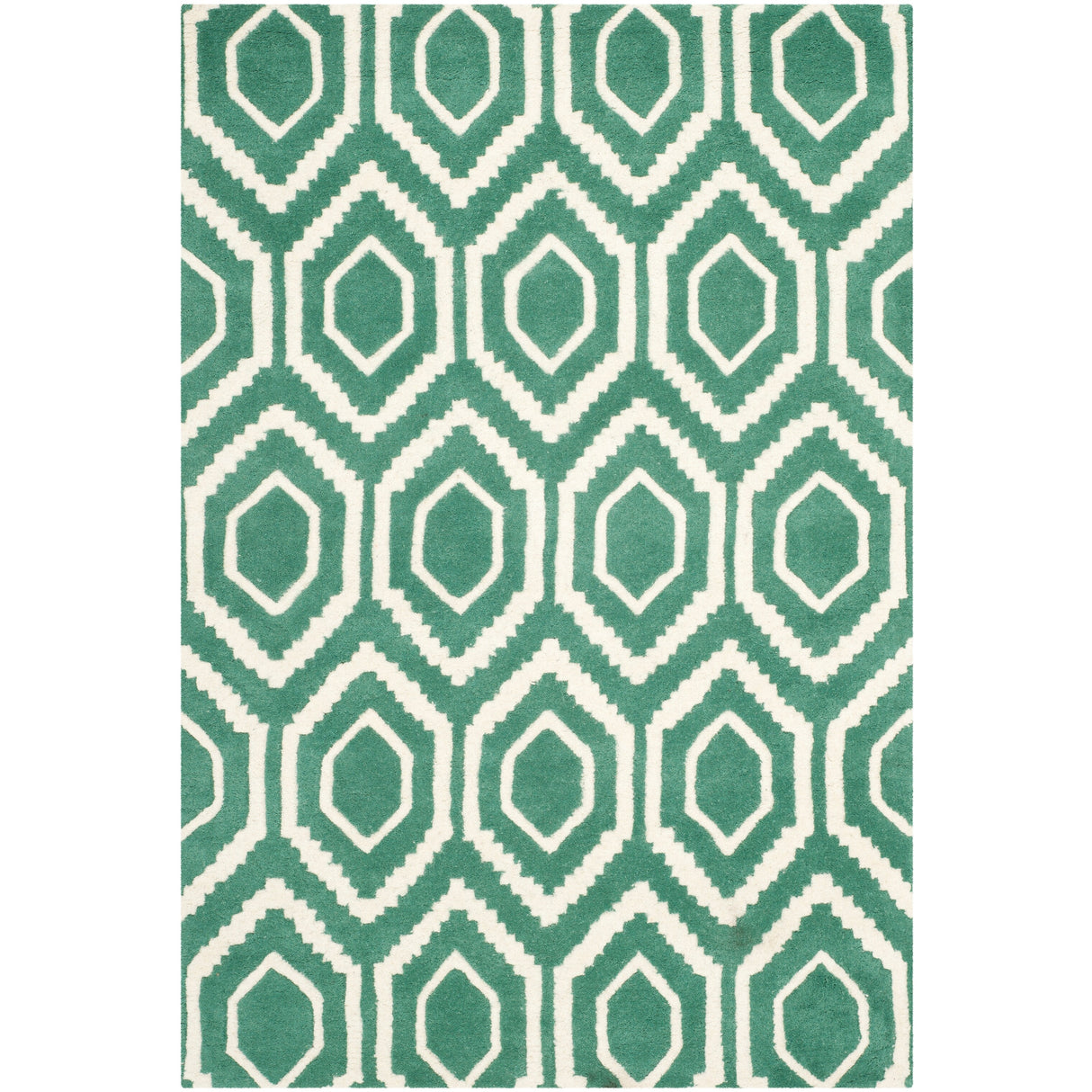 SAFAVIEH Handmade Chatham Altrud Moroccan Modern Wool Rug