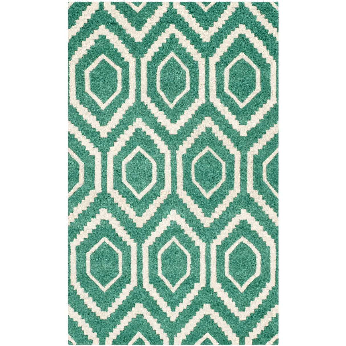 SAFAVIEH Handmade Chatham Altrud Moroccan Modern Wool Rug