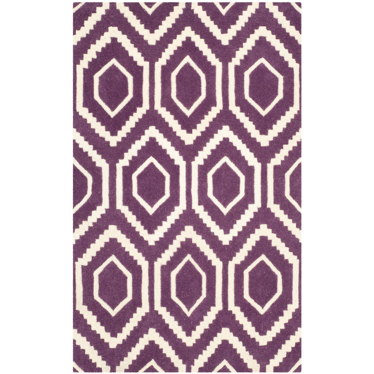 SAFAVIEH Handmade Chatham Altrud Moroccan Modern Wool Rug