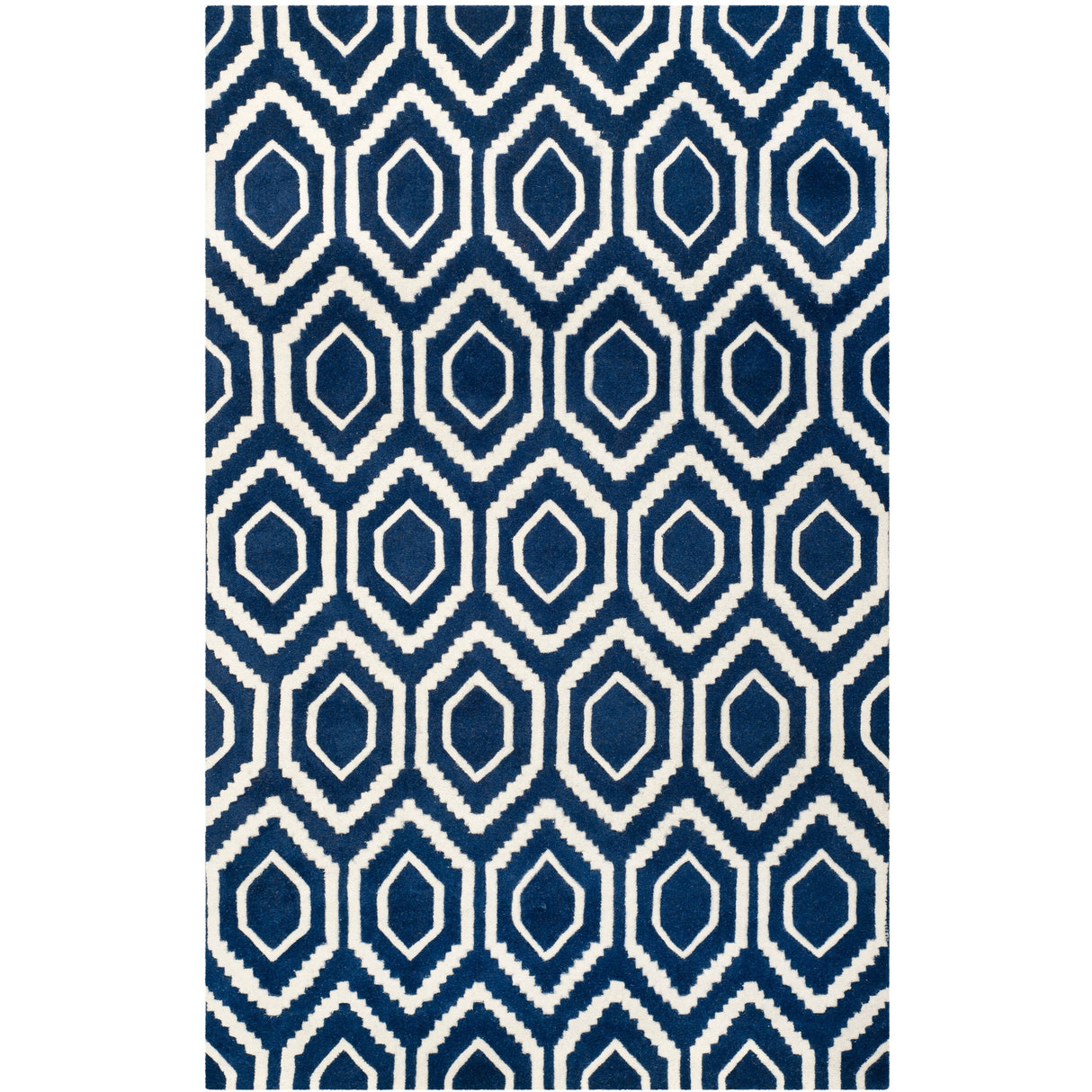 SAFAVIEH Handmade Chatham Altrud Moroccan Modern Wool Rug