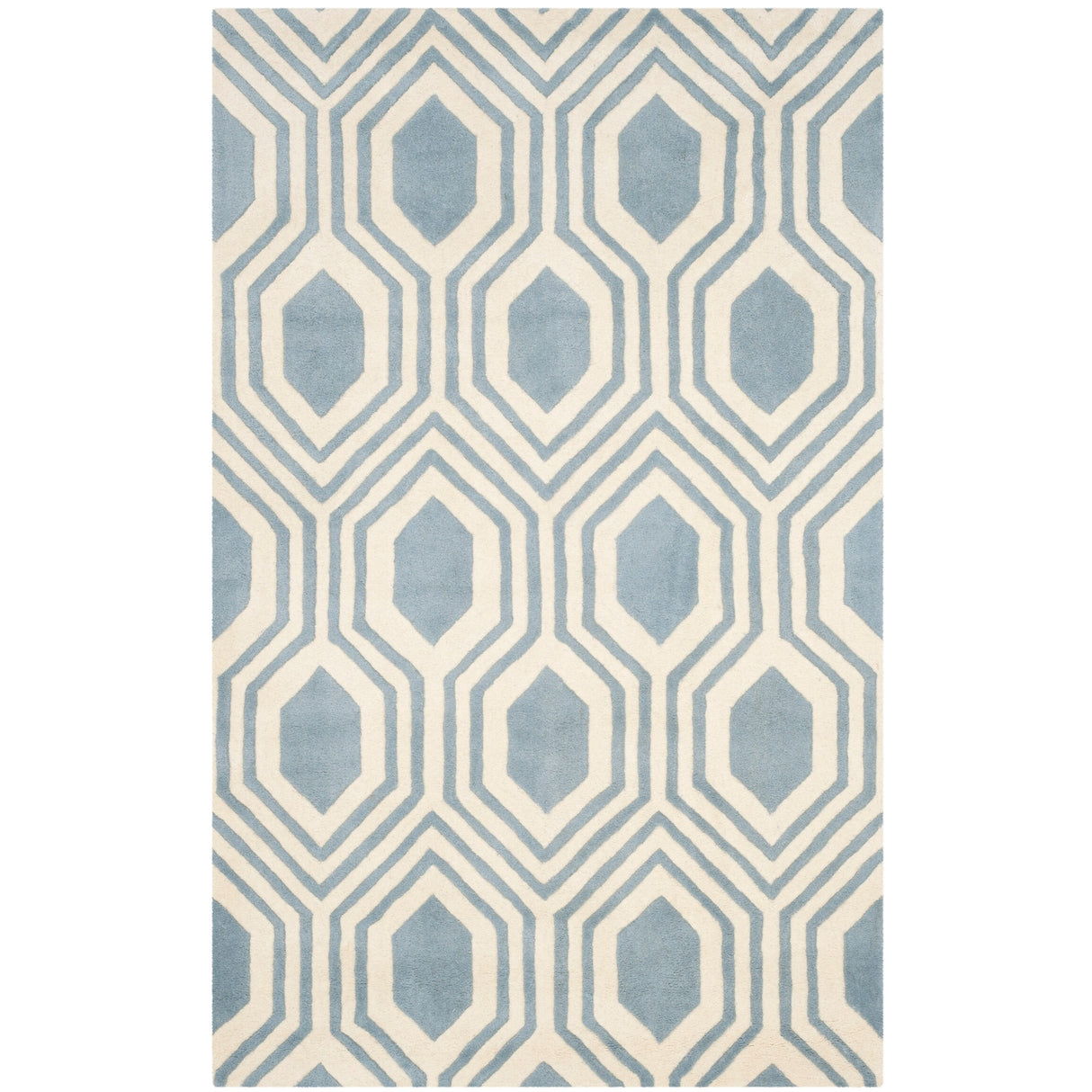 SAFAVIEH Handmade Chatham Kitt Modern Wool Rug