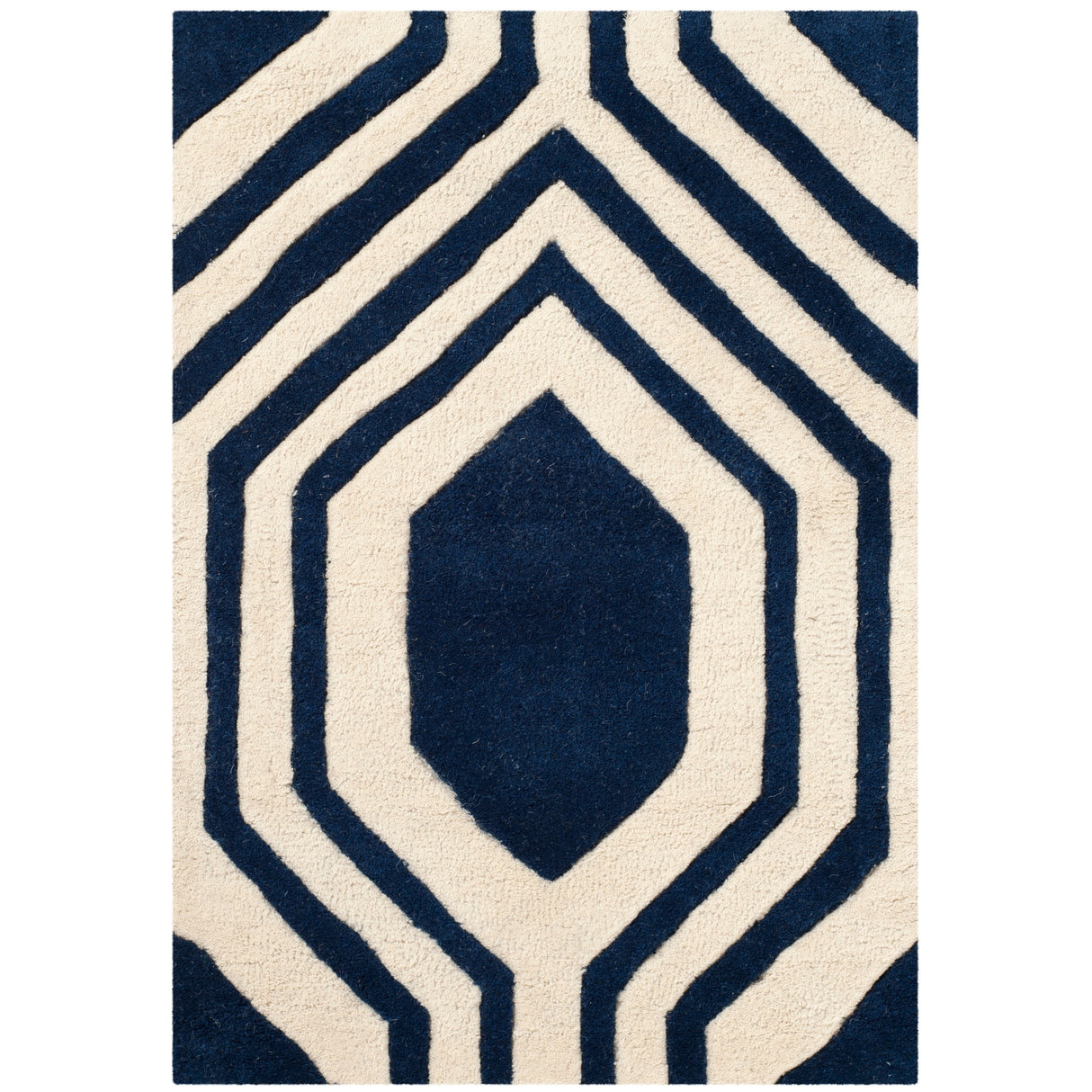 SAFAVIEH Handmade Chatham Kitt Modern Wool Rug