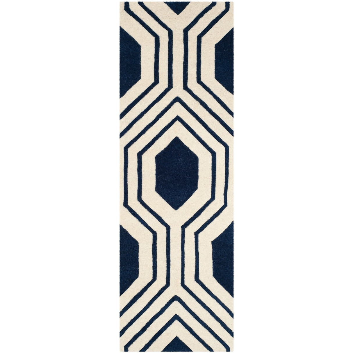 SAFAVIEH Handmade Chatham Kitt Modern Wool Rug