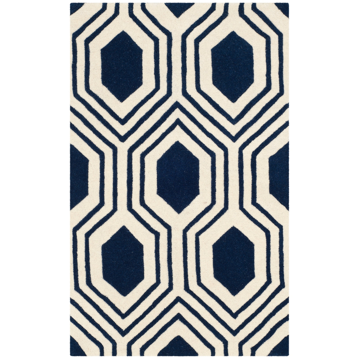 SAFAVIEH Handmade Chatham Kitt Modern Wool Rug