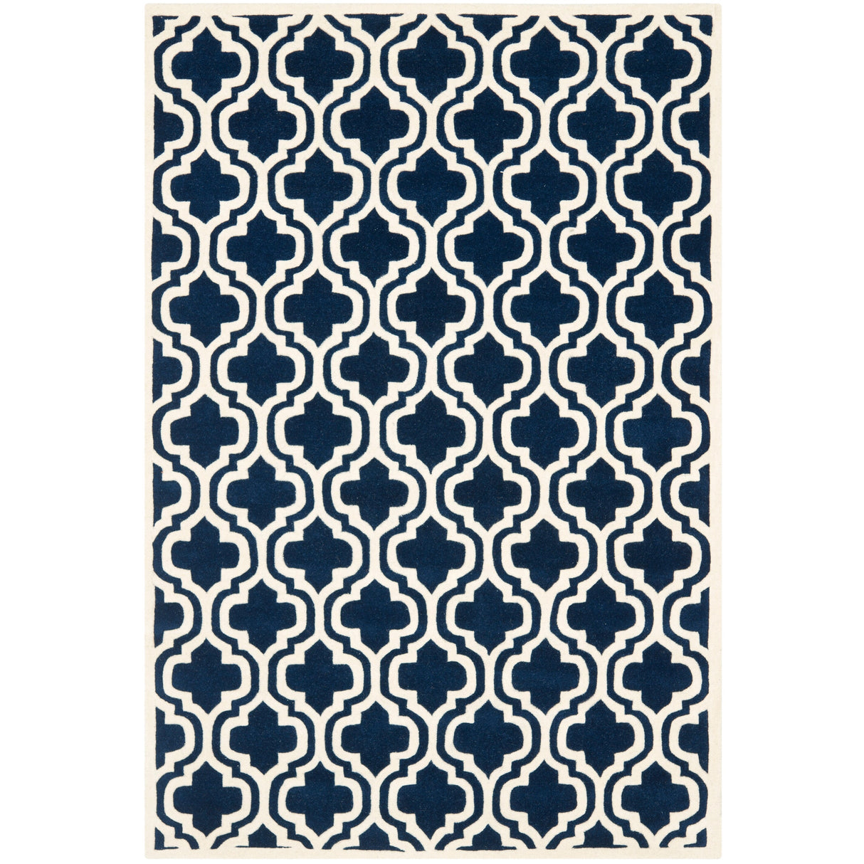 SAFAVIEH Handmade Chatham Sieghilde Modern Moroccan Wool Rug