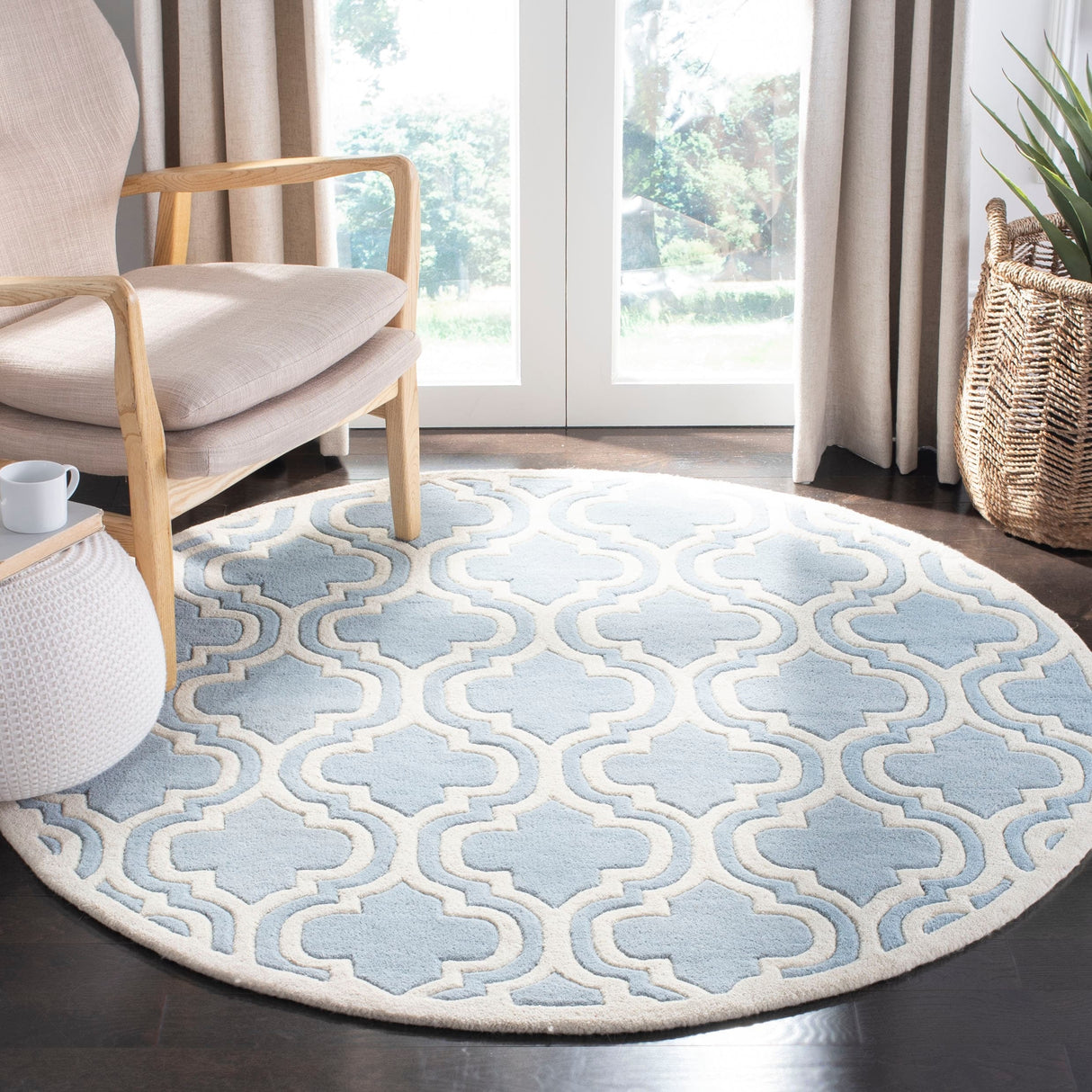 SAFAVIEH Handmade Chatham Sieghilde Modern Moroccan Wool Rug