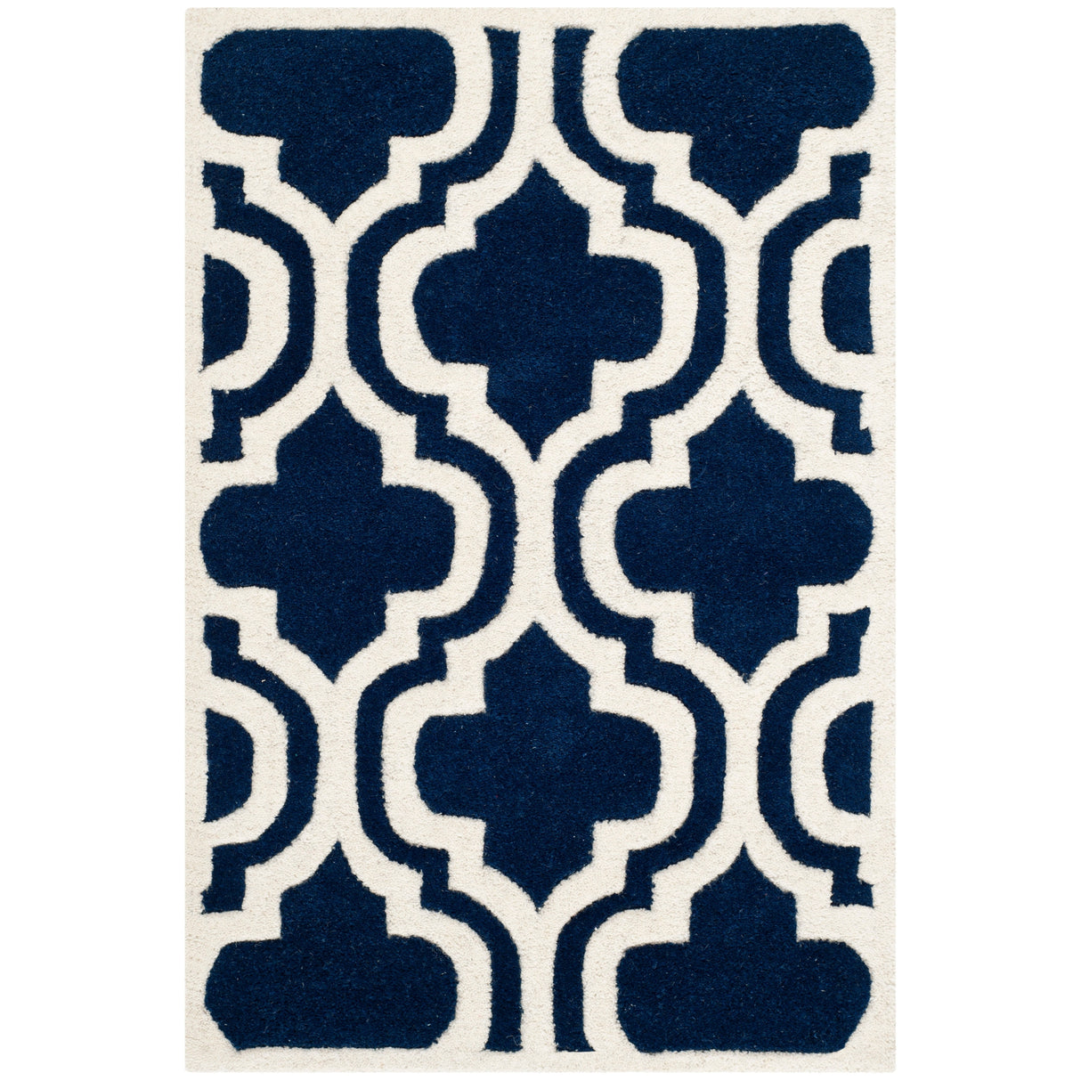 SAFAVIEH Handmade Chatham Sieghilde Modern Moroccan Wool Rug