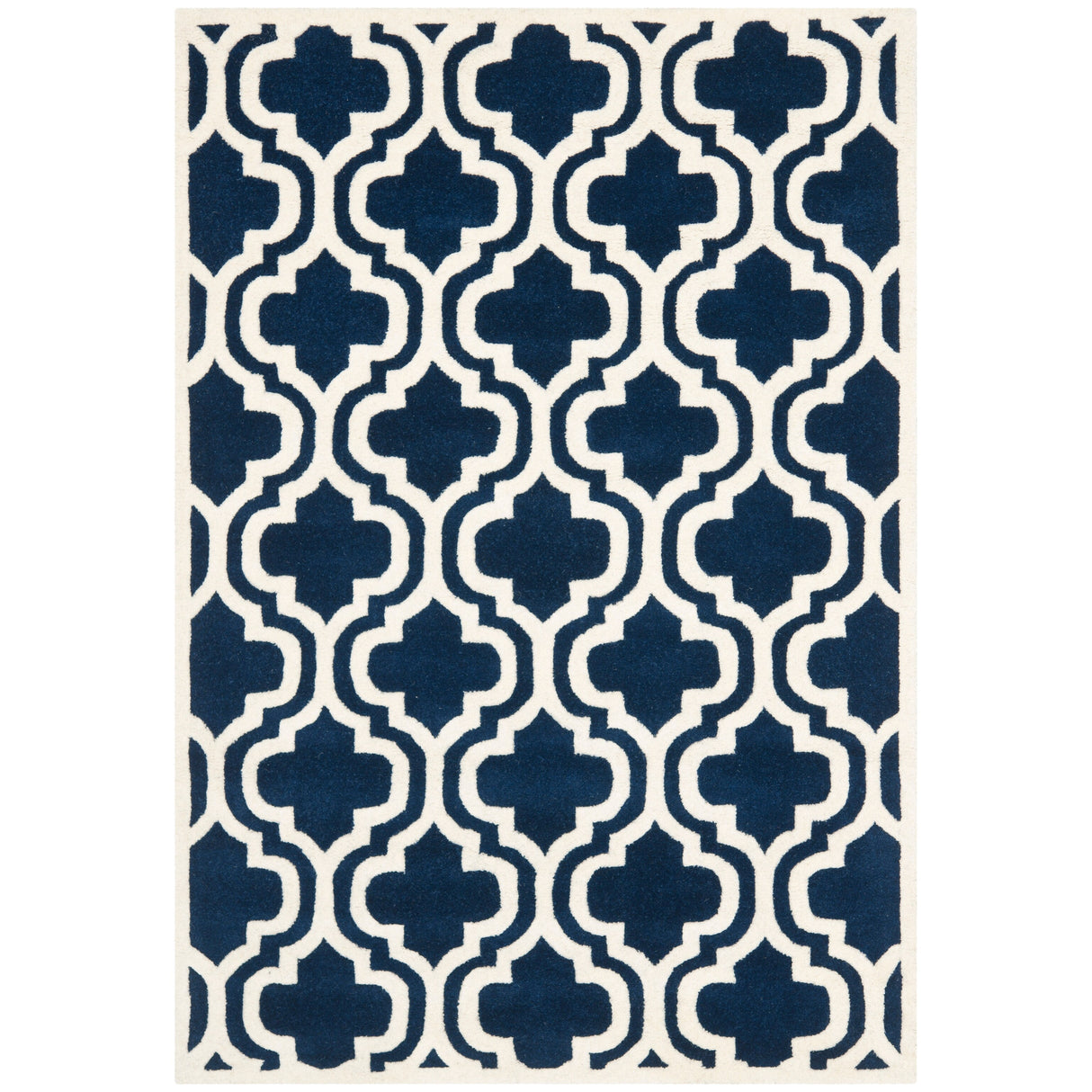 SAFAVIEH Handmade Chatham Sieghilde Modern Moroccan Wool Rug