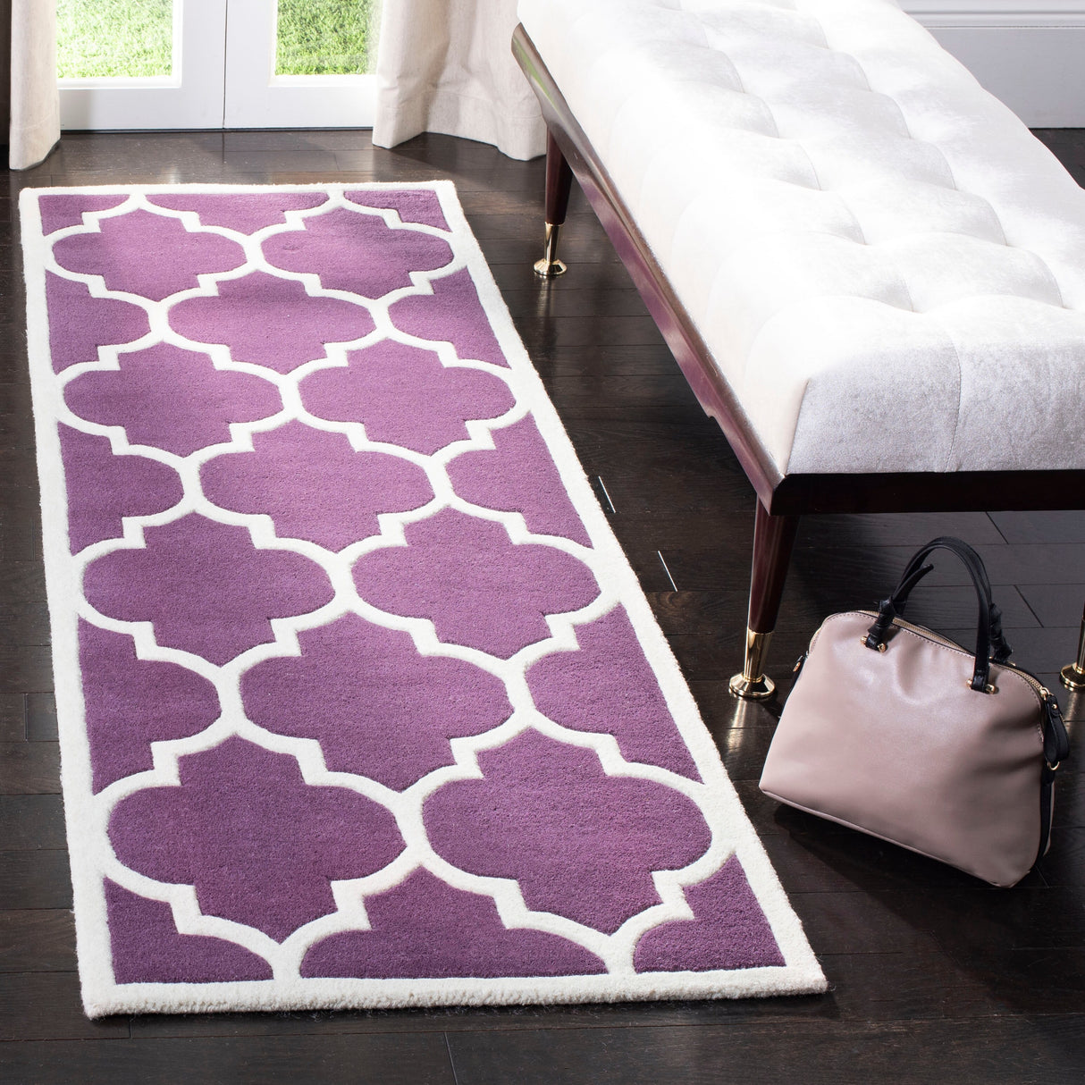 SAFAVIEH Handmade Chatham Vally Modern Moroccan Wool Rug