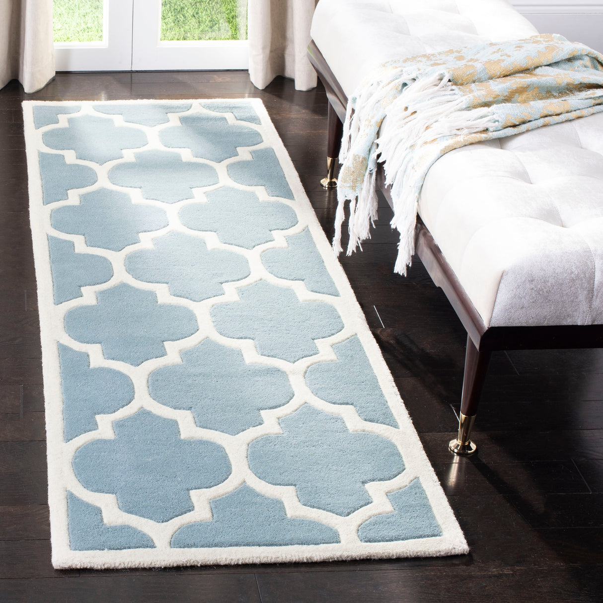 SAFAVIEH Handmade Chatham Vally Modern Moroccan Wool Rug