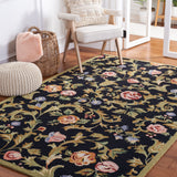 SAFAVIEH Handmade Chelsea Ageet French Country Floral Wool Rug