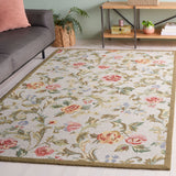 SAFAVIEH Handmade Chelsea Ageet French Country Floral Wool Rug