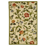 SAFAVIEH Handmade Chelsea Ageet French Country Floral Wool Rug