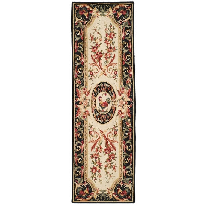 SAFAVIEH Handmade Chelsea Anni French Country Rooster Wool Rug