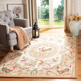 SAFAVIEH Handmade Chelsea Anni French Country Rooster Wool Rug