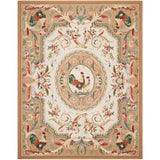 SAFAVIEH Handmade Chelsea Anni French Country Rooster Wool Rug