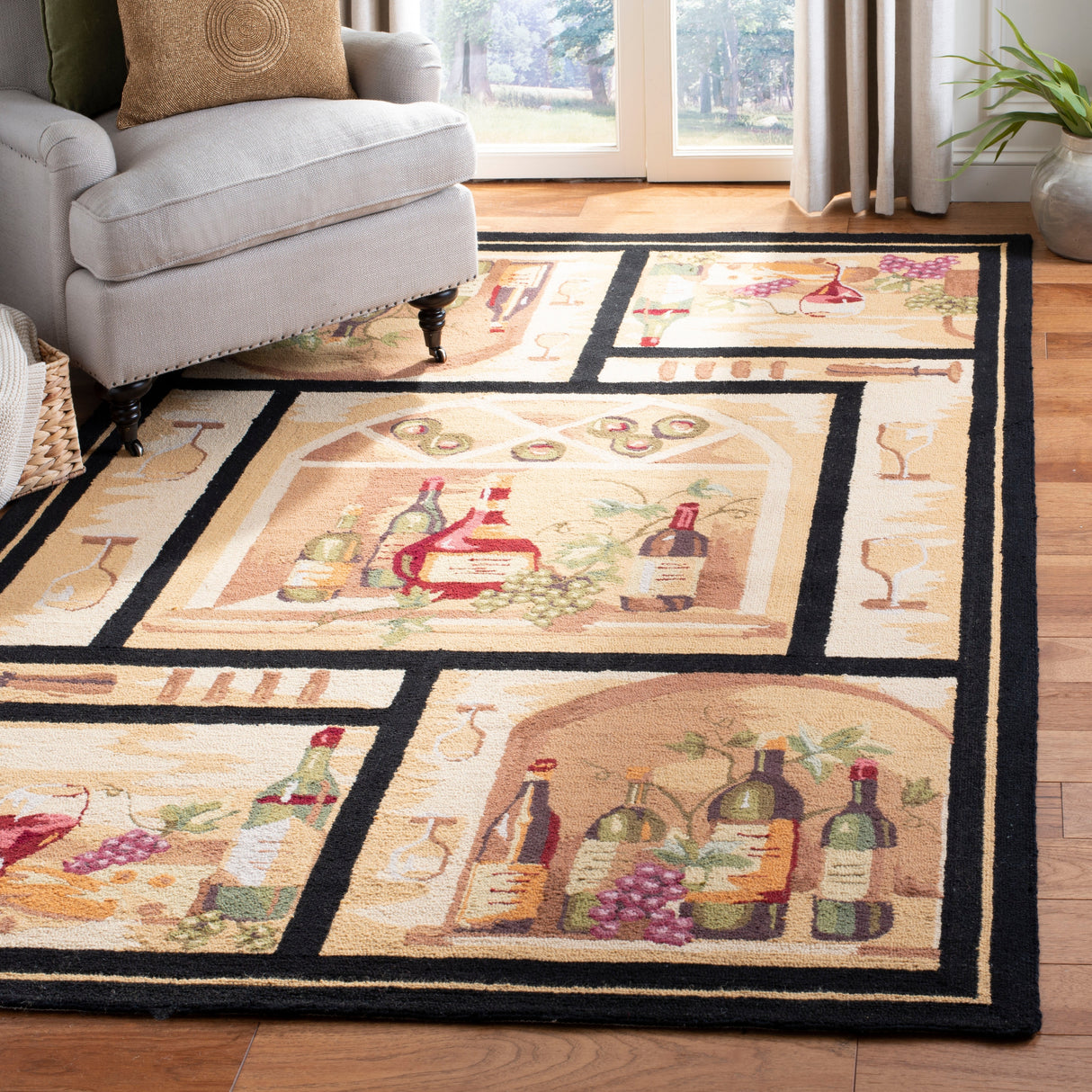 SAFAVIEH Handmade Chelsea Ardie French Country Wool Rug