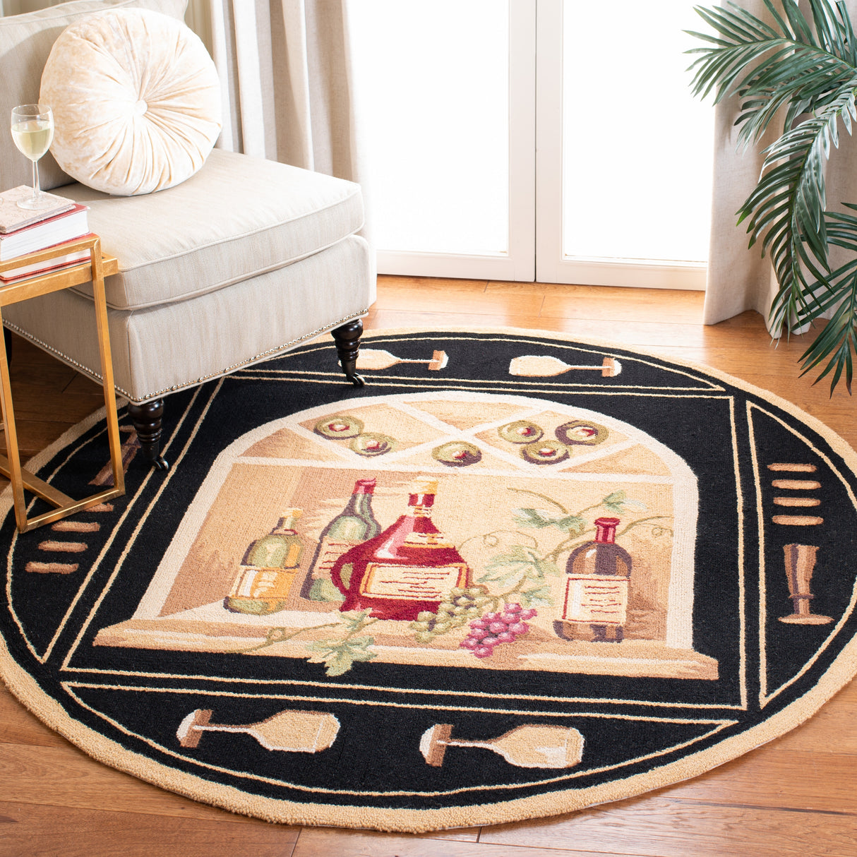 SAFAVIEH Handmade Chelsea Ardie French Country Wool Rug