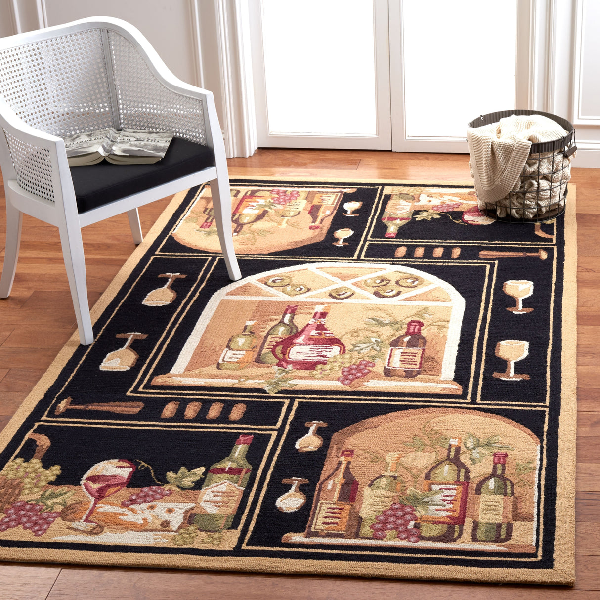 SAFAVIEH Handmade Chelsea Ardie French Country Wool Rug