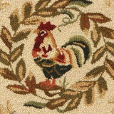 SAFAVIEH Handmade Chelsea Asmaa French Country Rooster Wool Rug