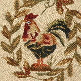 SAFAVIEH Handmade Chelsea Asmaa French Country Rooster Wool Rug