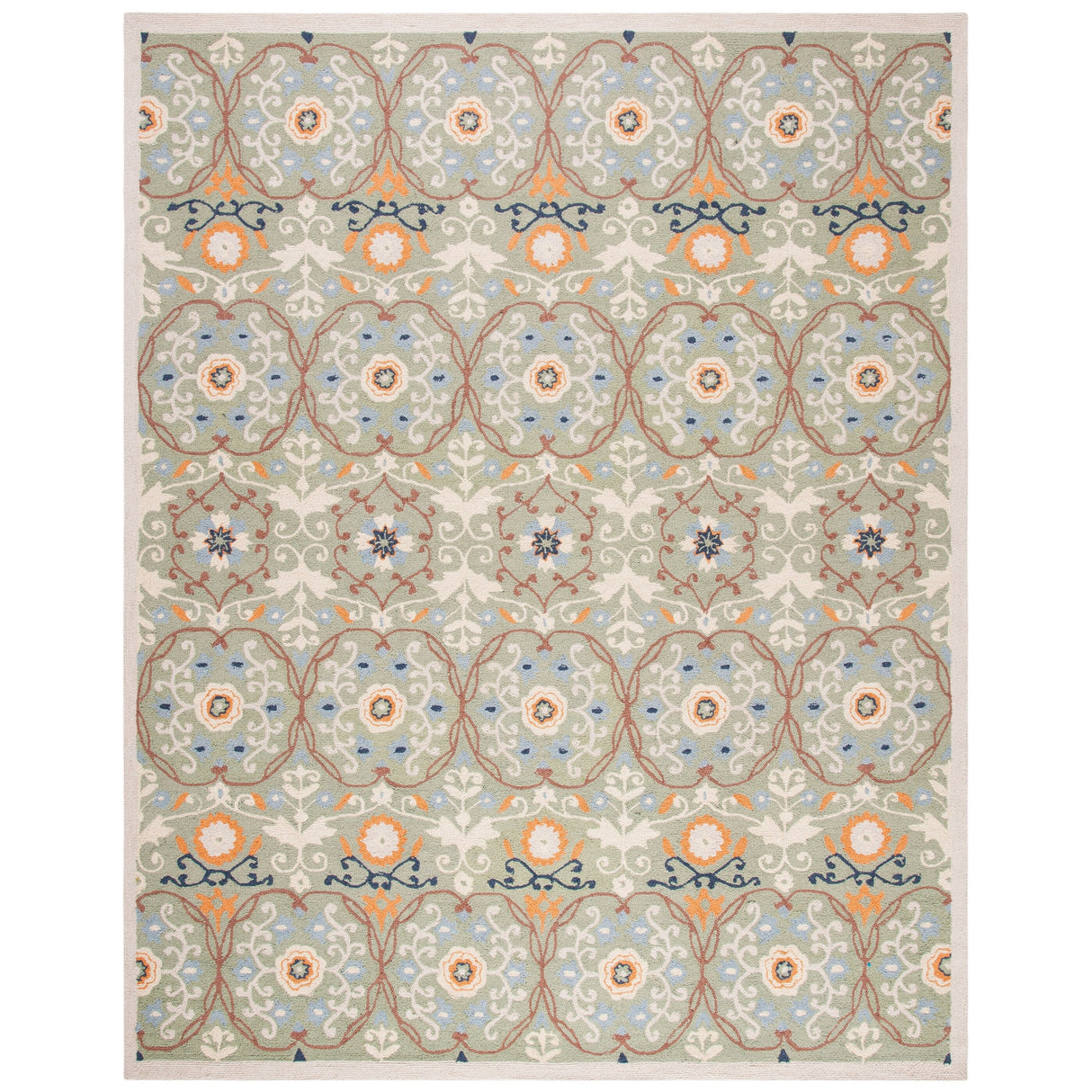 SAFAVIEH Handmade Chelsea Azar French Country Wool Rug