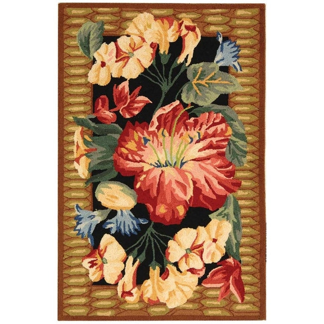 SAFAVIEH Handmade Chelsea Gottliebe French Country Wool Rug