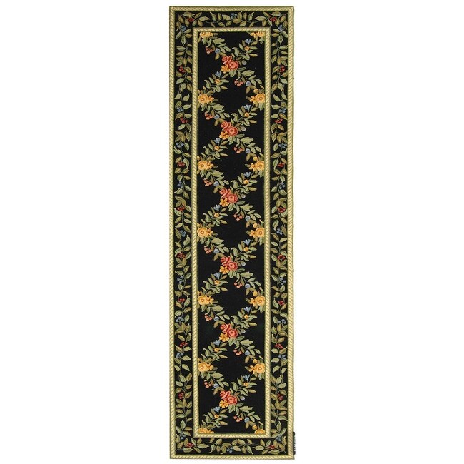 SAFAVIEH Handmade Chelsea Gulser Trellis French Country Wool Rug