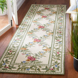 SAFAVIEH Handmade Chelsea Gulser Trellis French Country Wool Rug