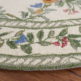 SAFAVIEH Handmade Chelsea Gulser Trellis French Country Wool Rug