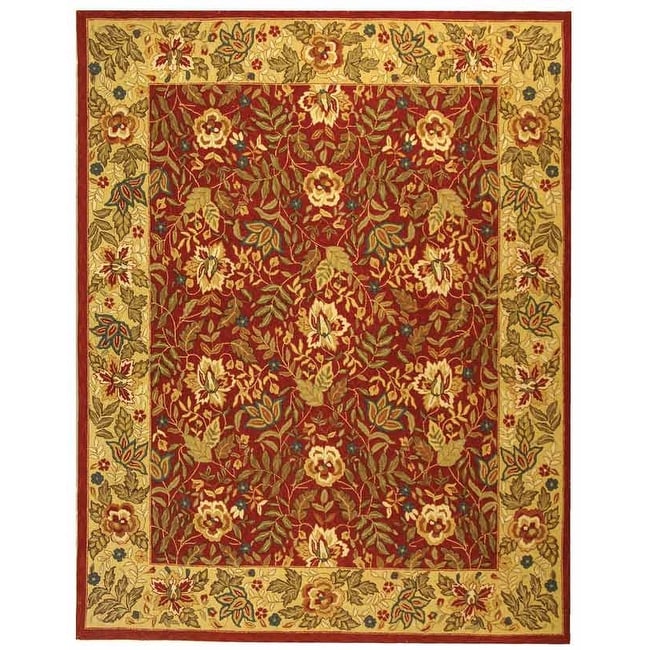 SAFAVIEH Handmade Chelsea Higinia French Country Wool Rug