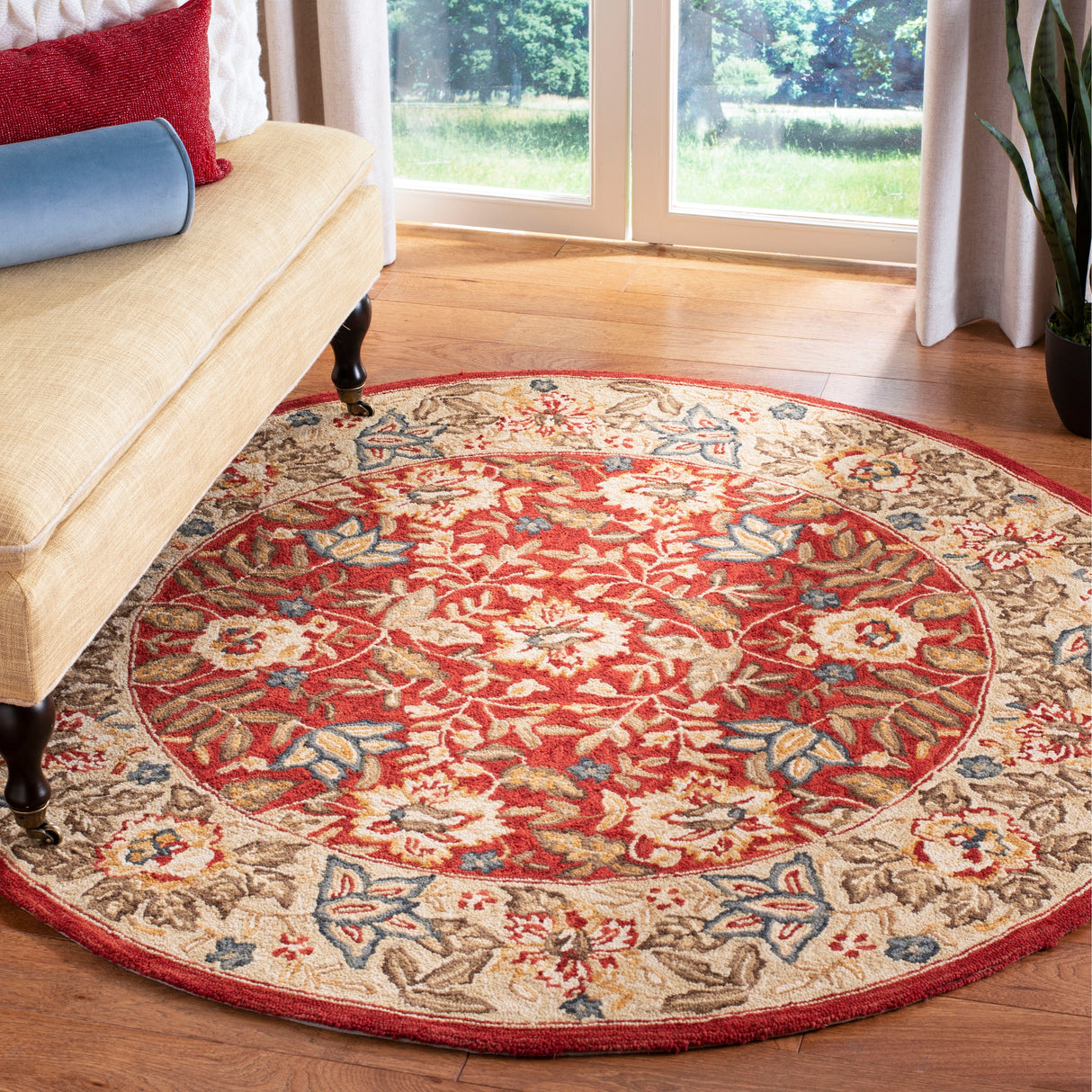 SAFAVIEH Handmade Chelsea Higinia French Country Wool Rug