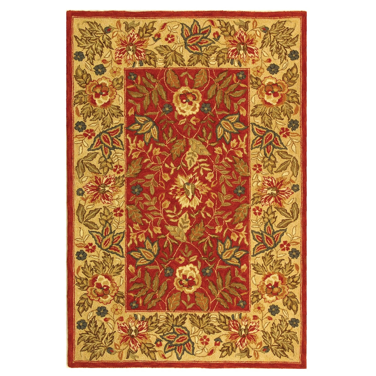 SAFAVIEH Handmade Chelsea Higinia French Country Wool Rug