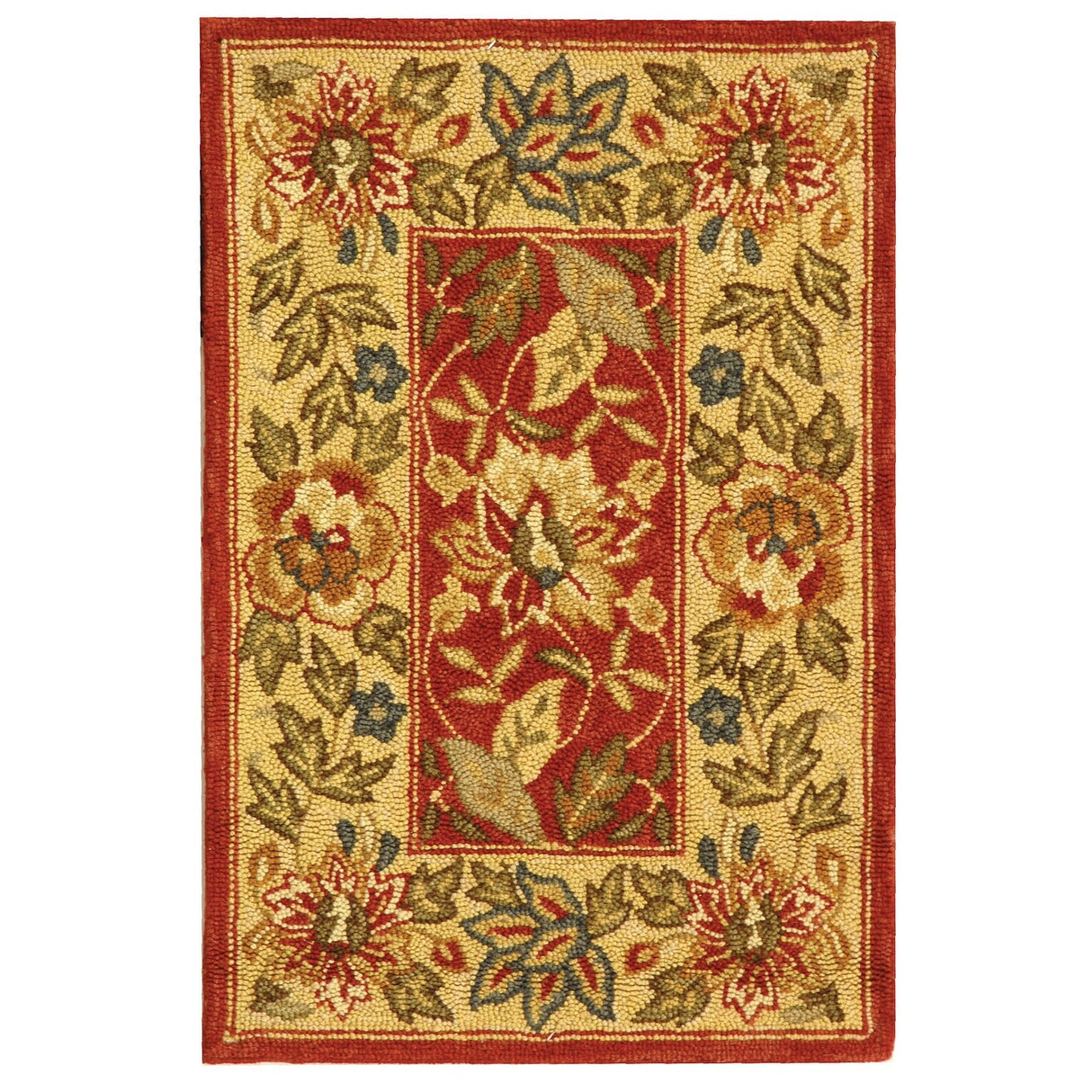 SAFAVIEH Handmade Chelsea Higinia French Country Wool Rug