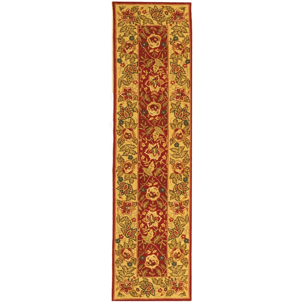 SAFAVIEH Handmade Chelsea Higinia French Country Wool Rug