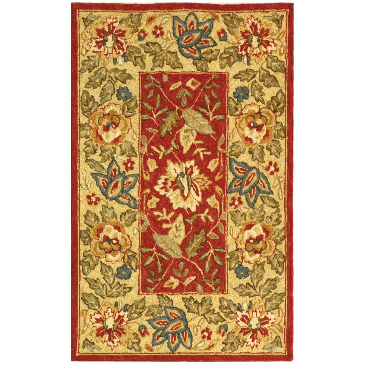 SAFAVIEH Handmade Chelsea Higinia French Country Wool Rug